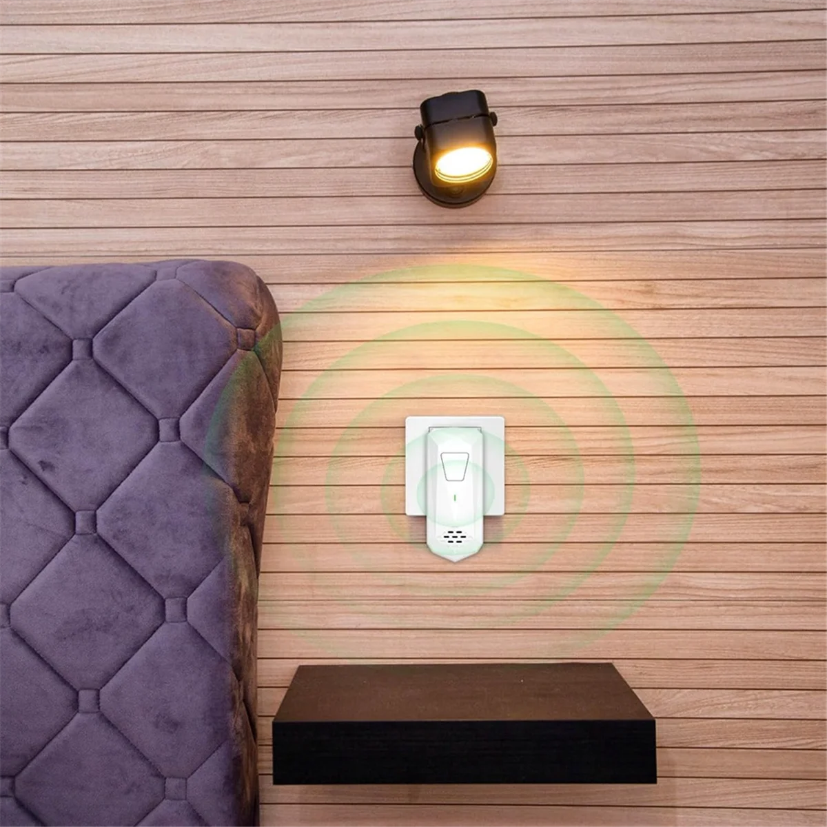 Heißer Verkauf im Luftreiniger, tragbarer und leiser Negativ-Ionen-Luftreiniger für Zuhause, Schlafzimmer, Büro, Badezimmer und Haustiere, weißer EU-Stecker