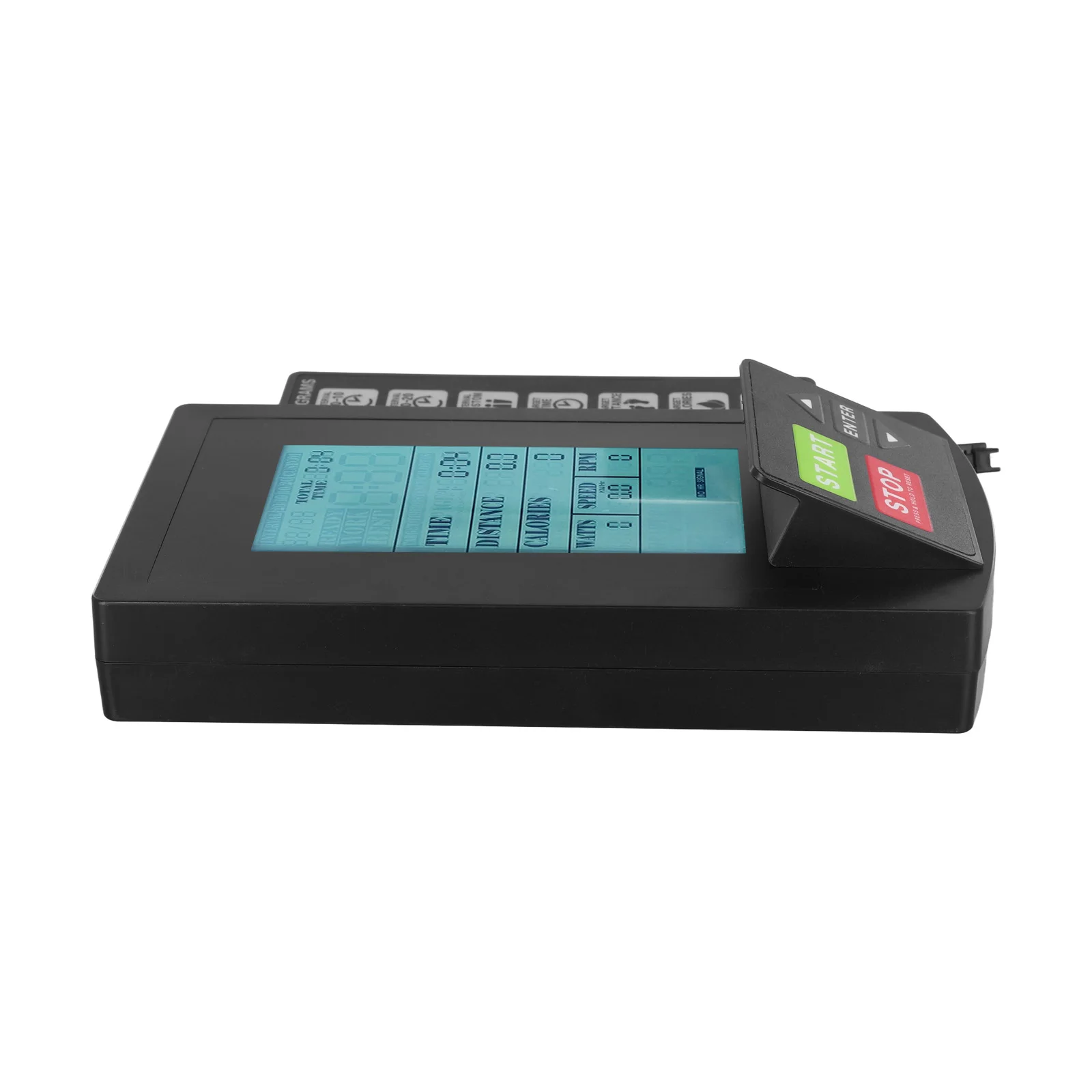 Monitor de bicicleta estática con conexión inalámbrica Planos de entrenamiento personalizables y pantalla intuitiva para un rendimiento mejorado