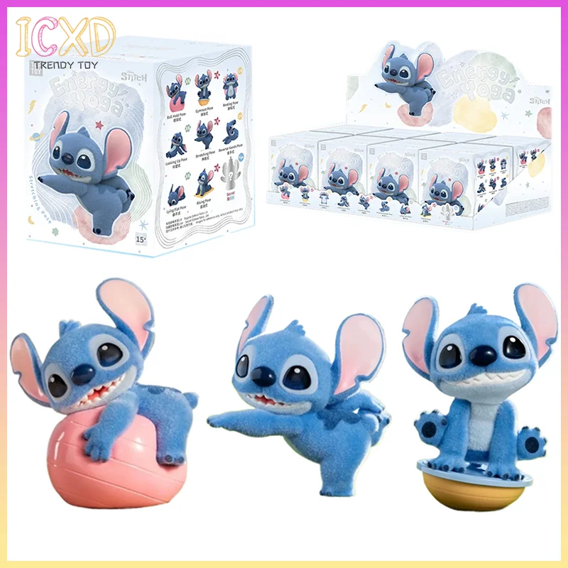 

Аутентичные Disney слепая коробка, игрушки, стежка, энергичная серия йоги, фигурки, модели, украшения для стола, подарки на Хэллоуин