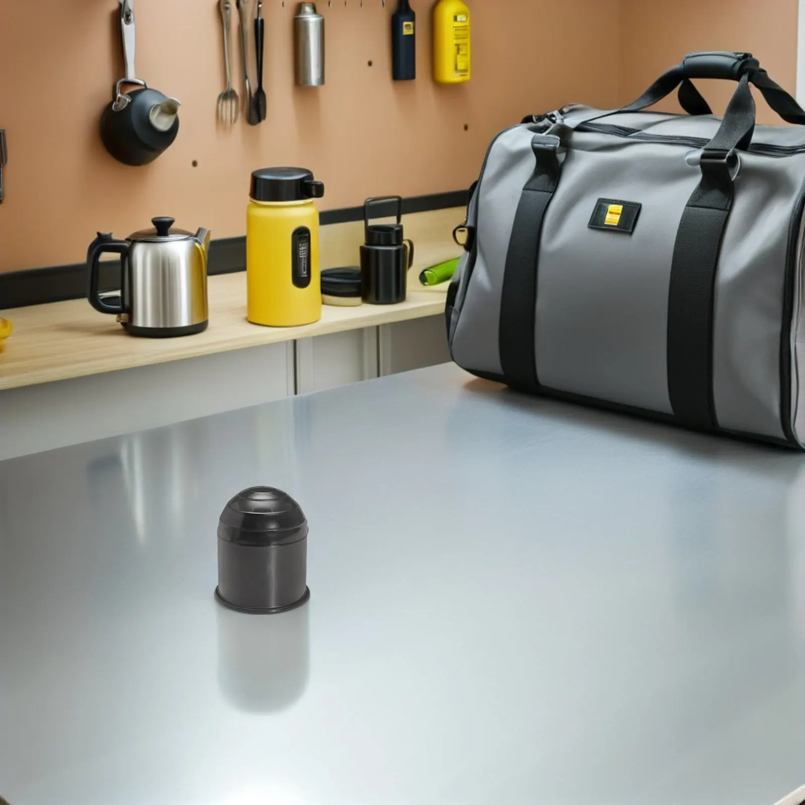 

50Mm Trailer Hitch Ball Cover Heavy Duty Plastic Towball Cap Easy Install Universal Fit for Most Vehicles Trailer Accessories