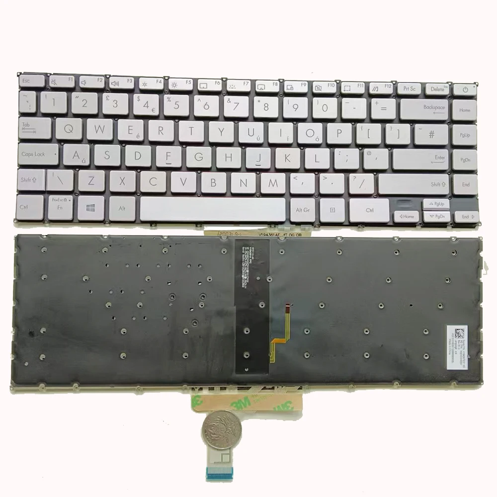 

Keyboard For Asus ZenBook UX325 UX325E UX325EA with backlit UK Layout