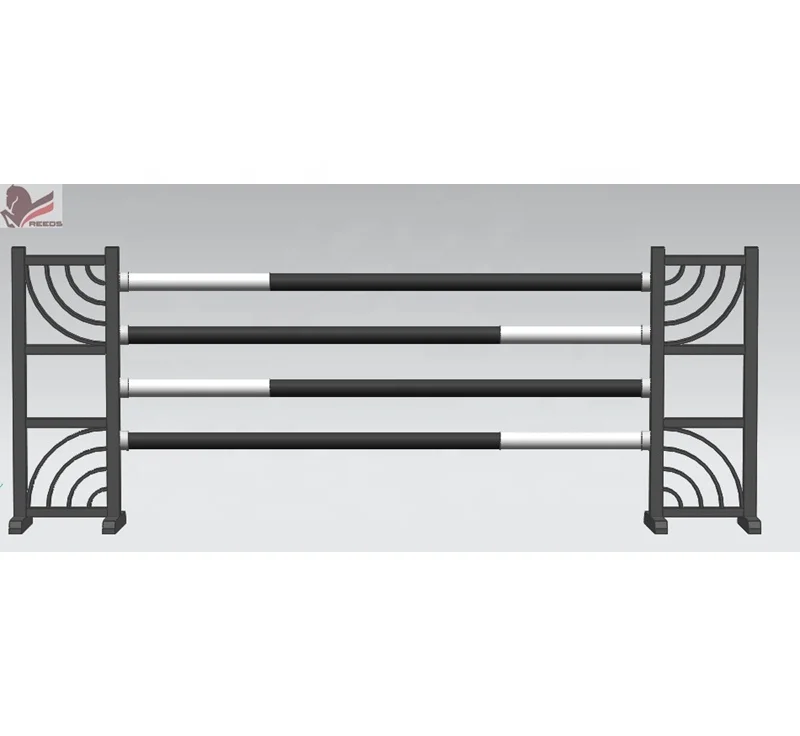 Horse Show Jumping Wing Aluminum Obstacles Stands Side Standings