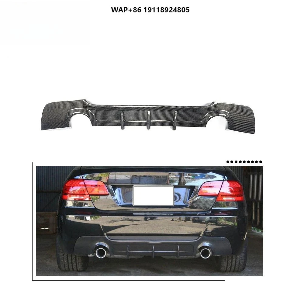 

Real Carbon Fiber Auto Parts Rear Diffuser for B-MW E92 M TECH