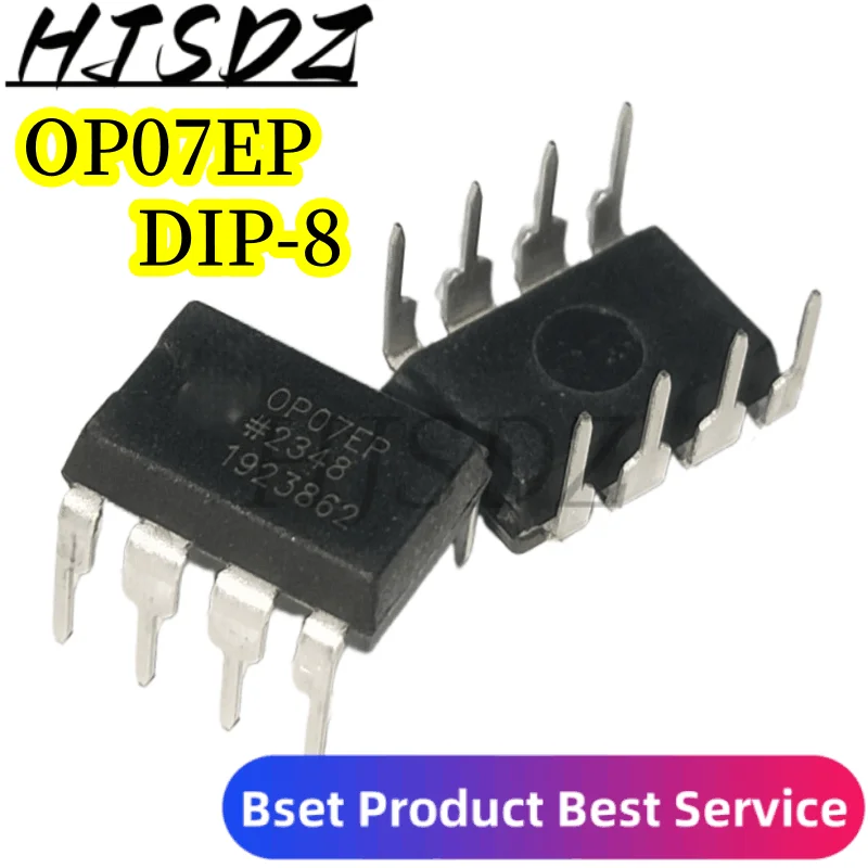 10PCS/LOT OP07EP OP07E OP07 DIP8 amplificador operacional