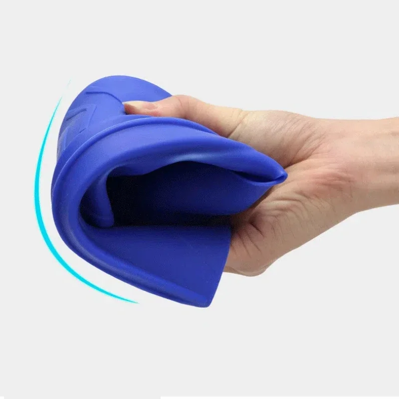جديد سيليكون الكبار زعانف الضفدع القصيرة المهنية Webbed زعانف السباحة مثالية للسباحة والغوص التدريب مفتاح لوازم الغوص
