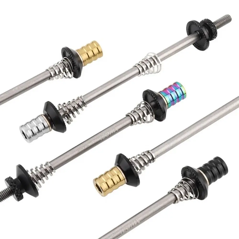 Quick Release Skewers 74mm 85mm 100mm 130-135mm MTB BMX Road Bicycle Quick Release Titanium Alloy Axle