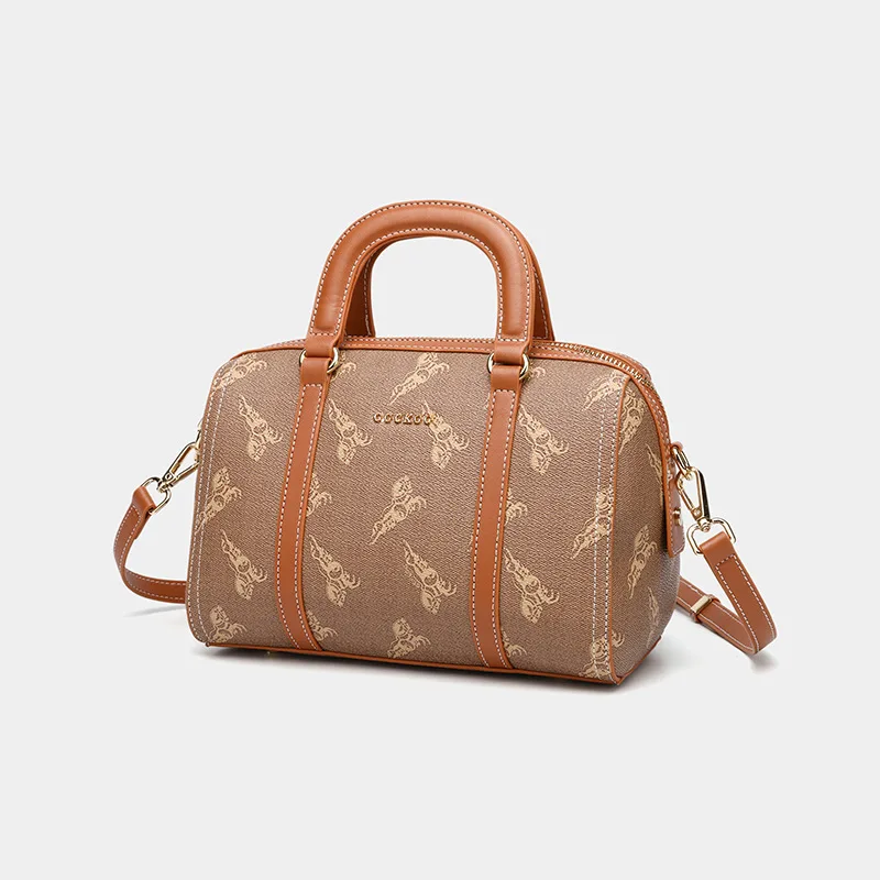 

Elegant Designer Travel Tote Diaper Bag Women Luxury Leather Large Capacity Stylish Crossbody Shoulder Bag For On The Go