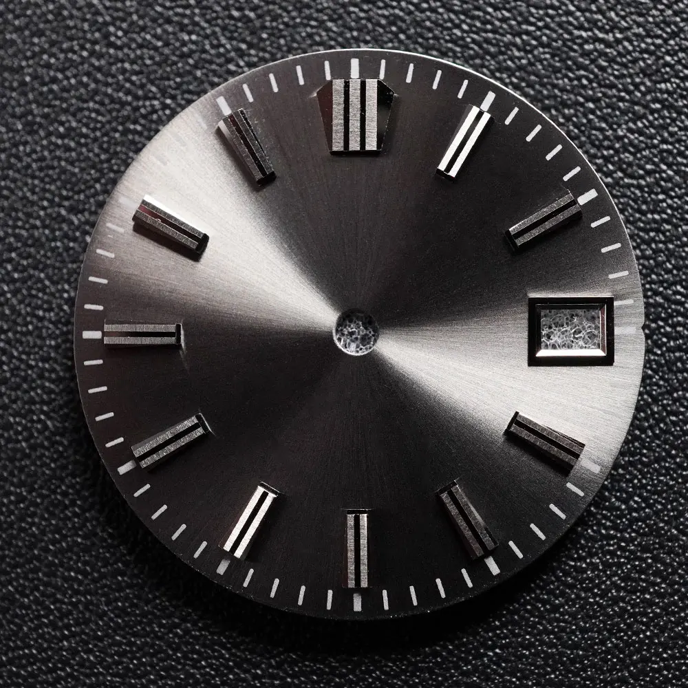 Heiß begehrtes neues Datejust 28,5mm Uhrenzifferblatt, geeignet für NH35 NH36 Automatikwerk, Ersatz-Uhrenzubehör – Detail 4