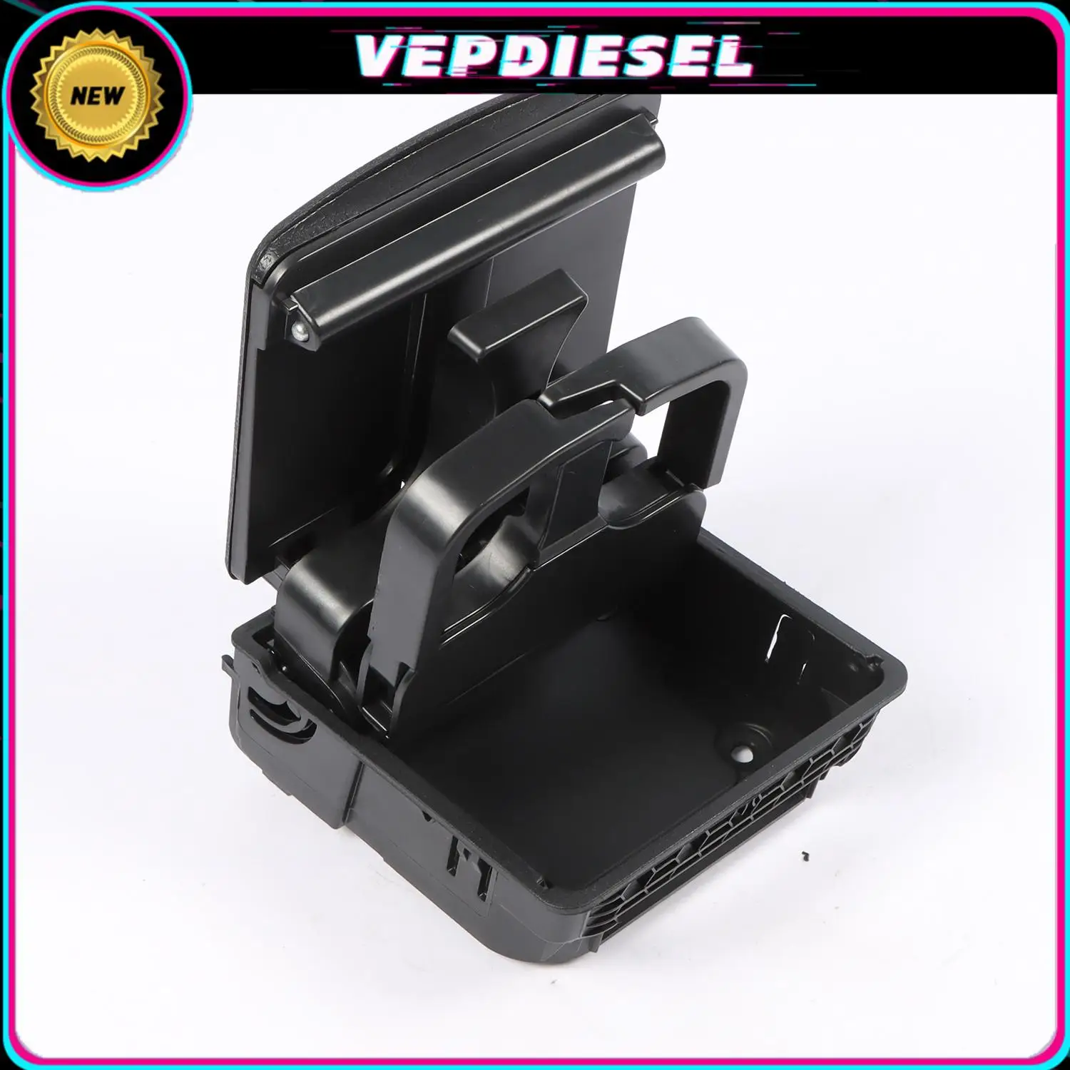 

Car Rear Central Armrest Water Cup Holder 1K0862532F9B9 1K0862532 For VW Jetta MK5 2005-2010 Golf 5 2006-2011 MK6 2008-13