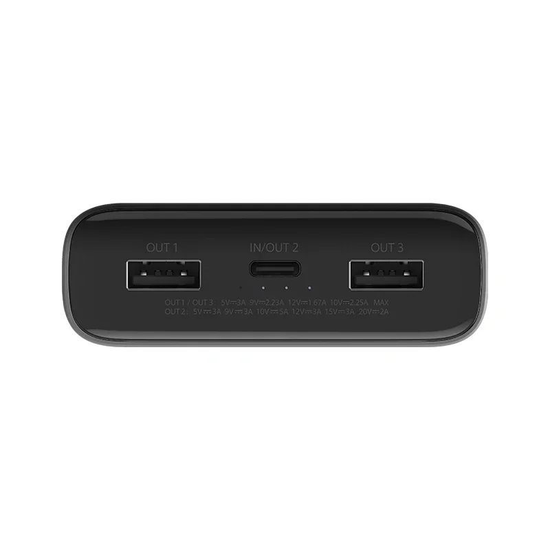 Xiaomi Power Bank 3 20000mAh 50W PB2050ZM 3 USB Type C Fast Charging Portable Mi Powerbank External Battery For Smart Poverbank