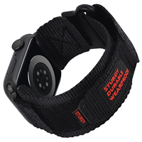 Tactical Nylon Strap for Apple Watch Ultra 2 Band 49mm 44mm 41mm 45mm 40mm 42mm Sports Bracelet for Iwatch Series 9 8 7 6 SE 5 4