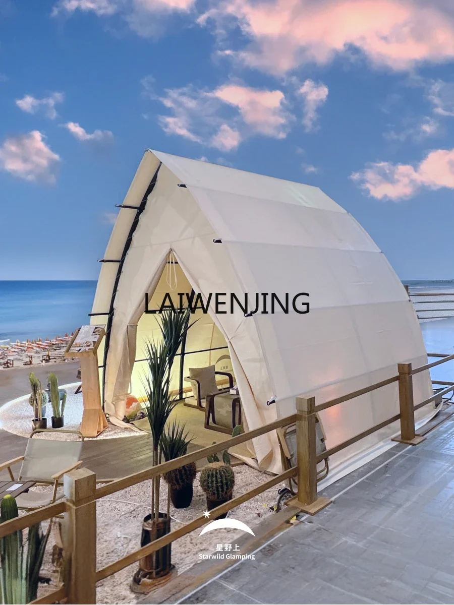 HLZ Outdoor Boat Hotel Sailing Dining Tent Rooftop Restaurant Tent Scenic Area Camping B & B