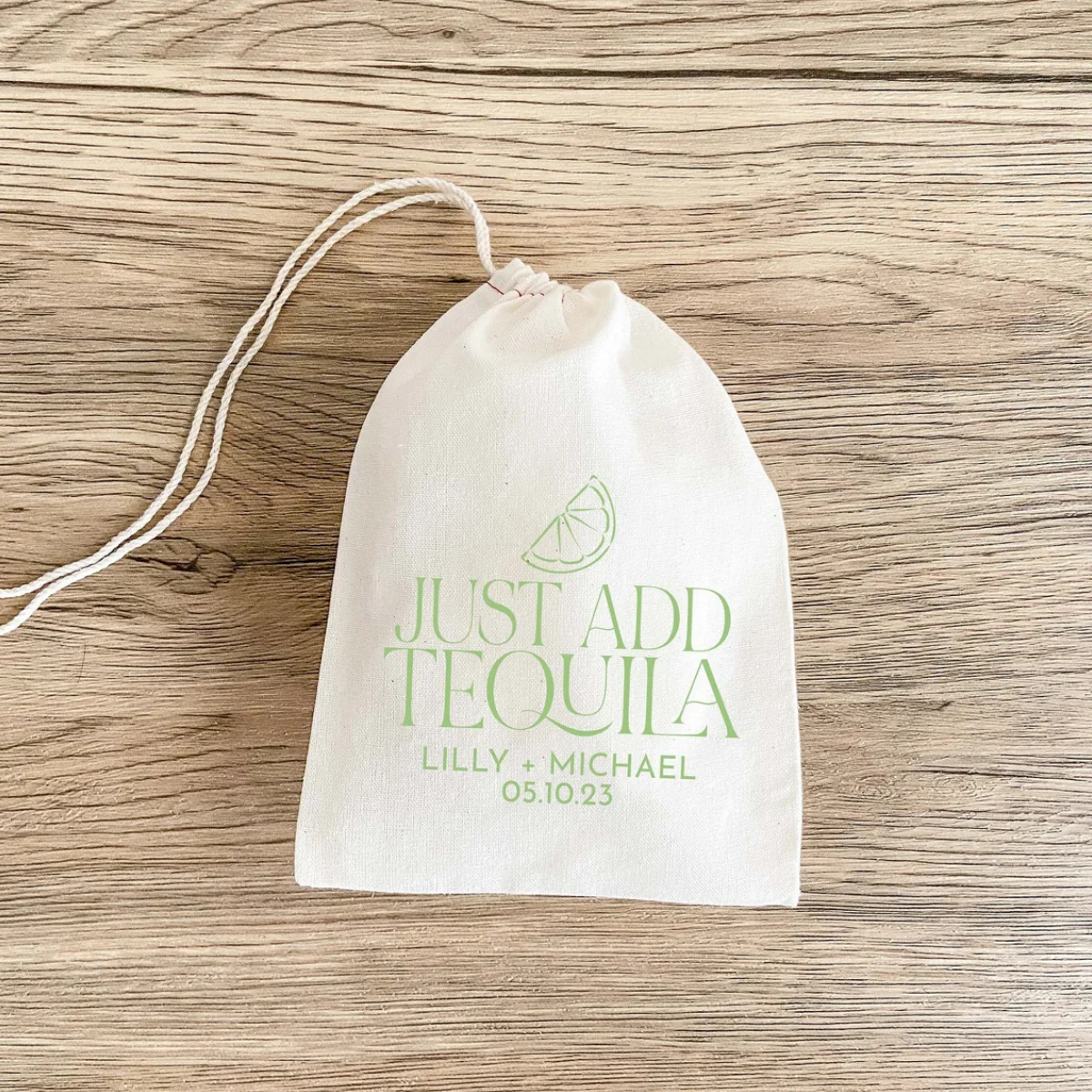 Just Add Tequila Favor Bag - Fiesta Siesta Tequila - Hangover Kit Bags - Mexico Survival Kit - Tequila Welcome Bags - Mexico Wed