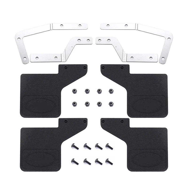 Rubber Front And Rear Fenders Mud Flaps For MN D90 D91 MN99S MN99S 1/12 RC Car Upgrades Parts Accessories