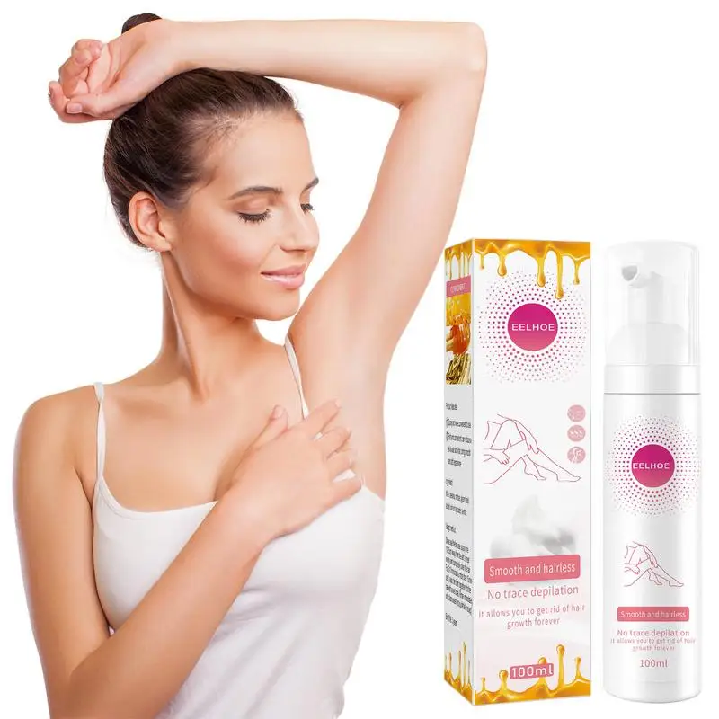 Hair Removal Spray Foam Painless Depilatory Cream Effective & Painless Hair Removal Cream Body & Intimate Depilatory Spray Foam