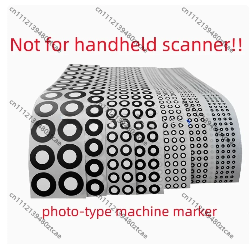 10000 Points 3D Scanning Marking Point, Non-reflective Matte Marker, Anti-glare Positioning Accessory for 3D Scanning