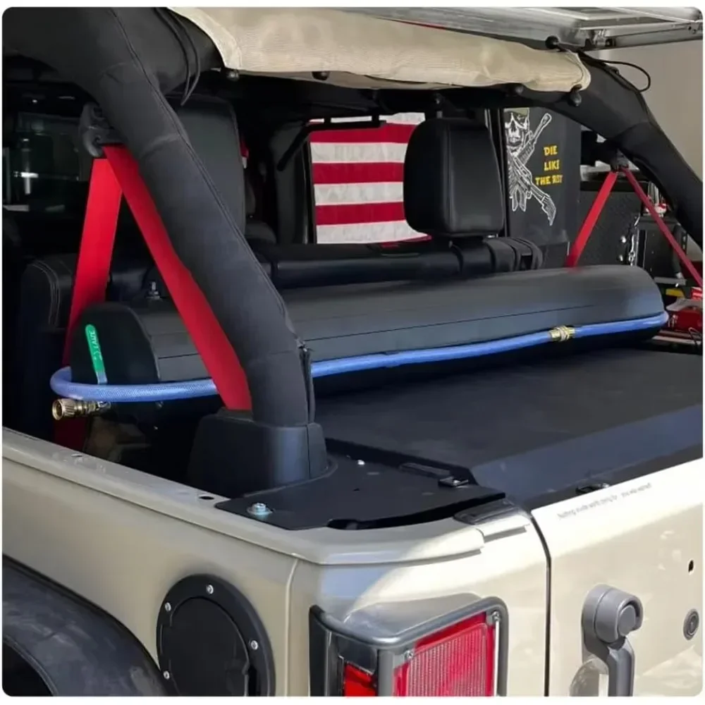 8 Gallon 30L Car Roof Water Tank Camping Shower for Off-Road Vehicles Camping Water Tank for Camping Shower Water Storage
