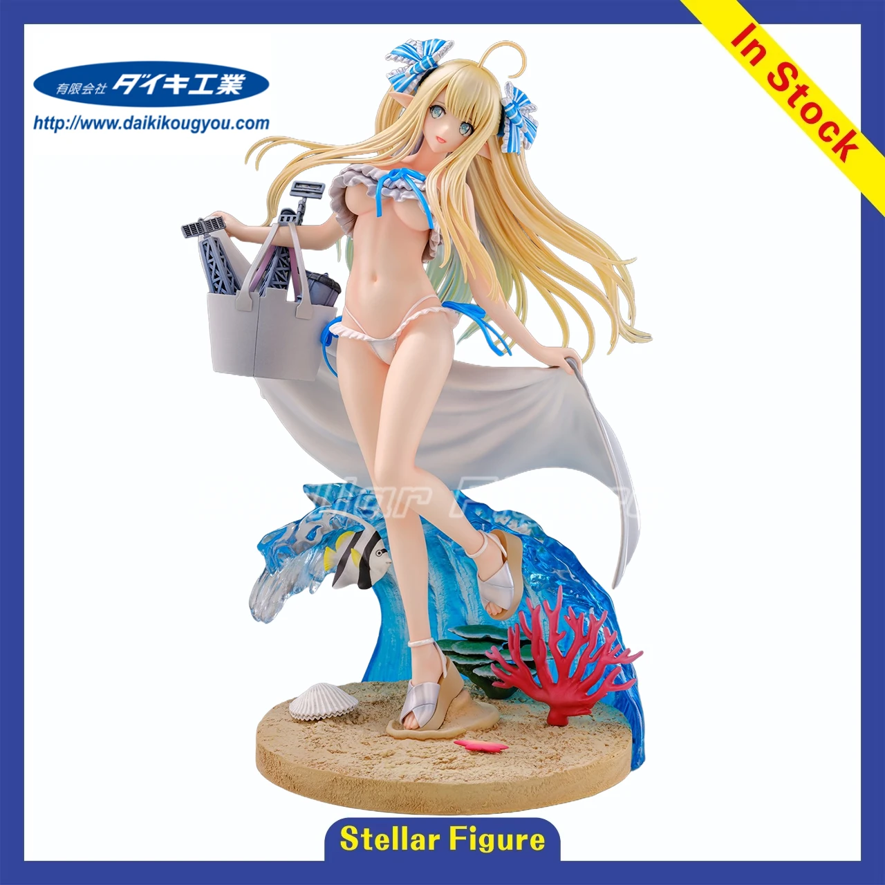 

【SF】В наличии: Коллекционная модель DAIKI Industrial Azur Lane Centaur Water Elf of The Beach, масштаб 1/6, оригинальная.