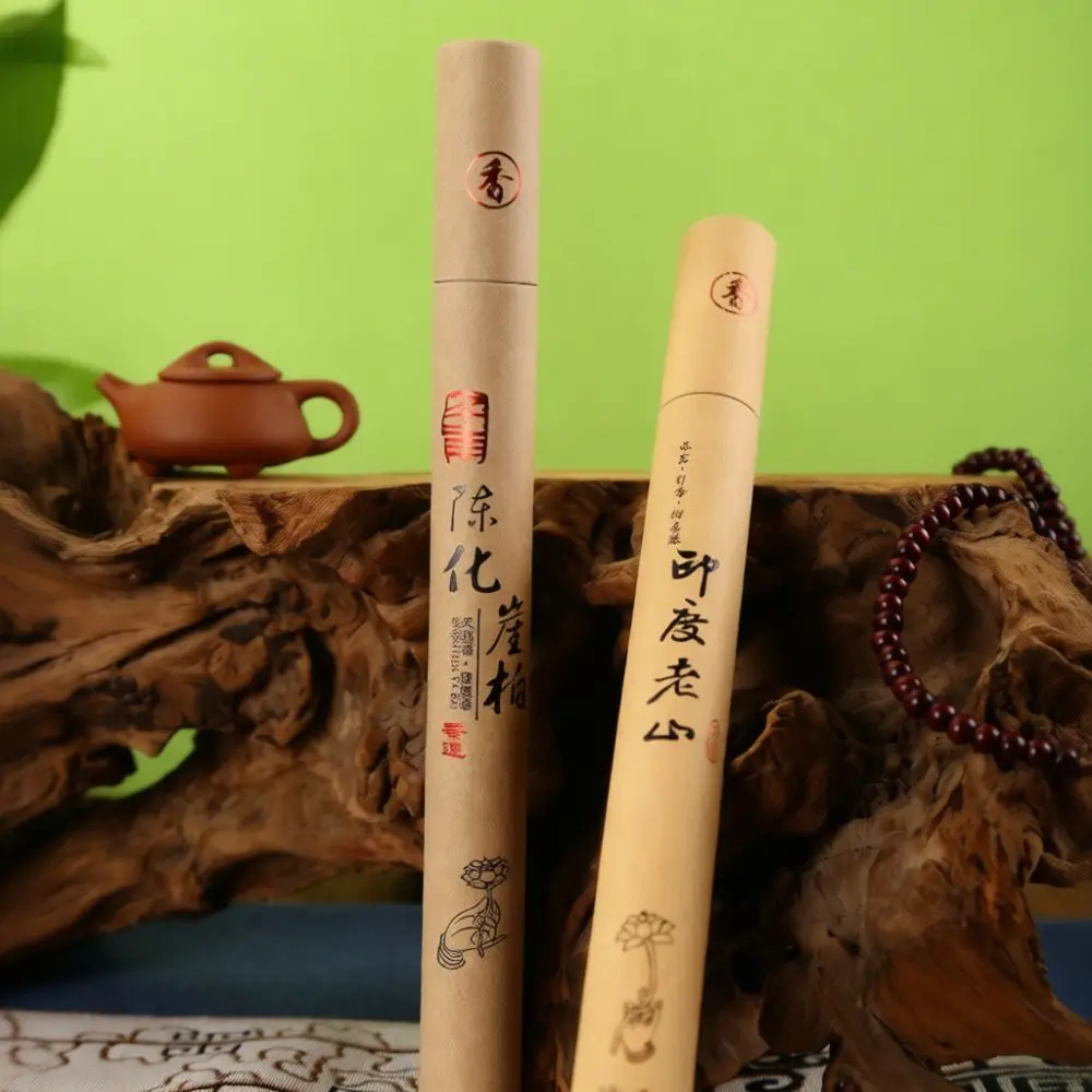 Organic Sandalwood Incense Stick Natural Aroma Fragrance Indoor Meditation Yoga Zen Air Purifying Home Relaxation Supplies