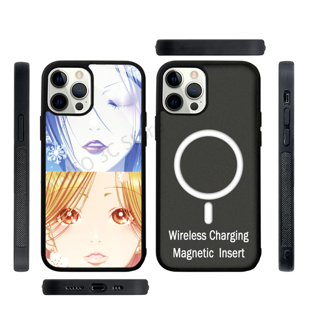 

Anime Nana Phone Case Strong Magnetic For IPhone 15 14 13 Pro Max 11 12 Mini For Magsafe