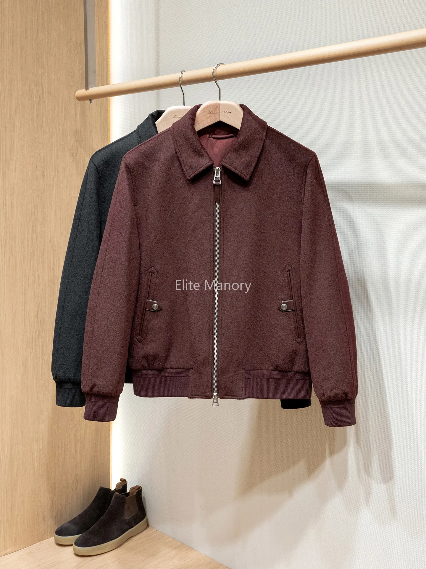 

Мужская шерстяная куртка с лацканами в стиле old money из австралийской мериносовой шерсти, хлопковая подкладка.