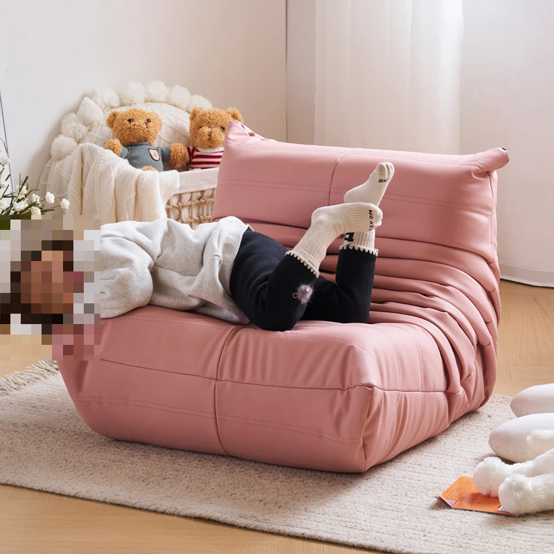 Caterpillar children's lazy sofa environmentally friendly cute baby seat reading area small stool Internet Nordic small sofa image 5