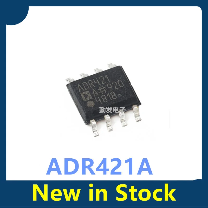 5PCS ADR421ARZ SOIC-8 package, silkscreen-marked ADR421A voltage reference chip