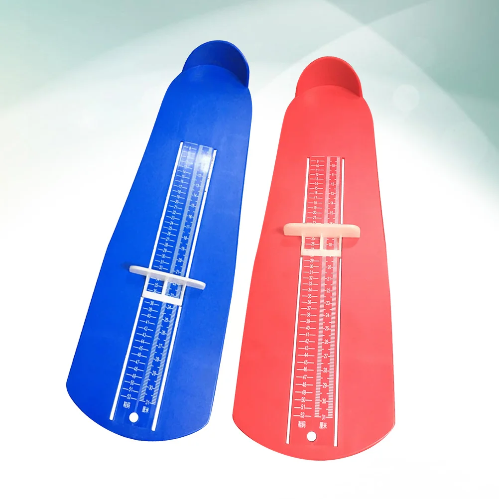 

Foot Measuring Gauge for Adults Kids Durable Plastic Shoe Size Measure Feet Sizer Ruler Accurate Portable Instrument