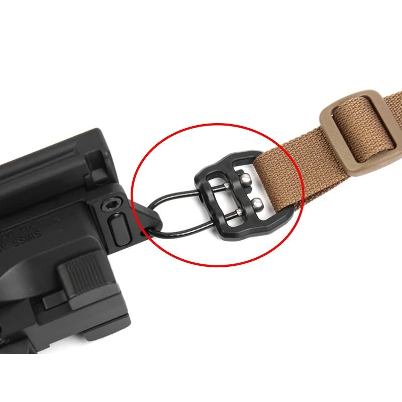 Hebilla liberación rápida 25mm correa táctica militar – Repuesto