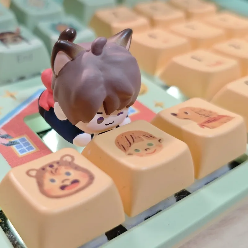 

Love&deepspace Xavier Rafayel Zayne Sylus Keycap Creative Keycap Mechanical Cute Keycap