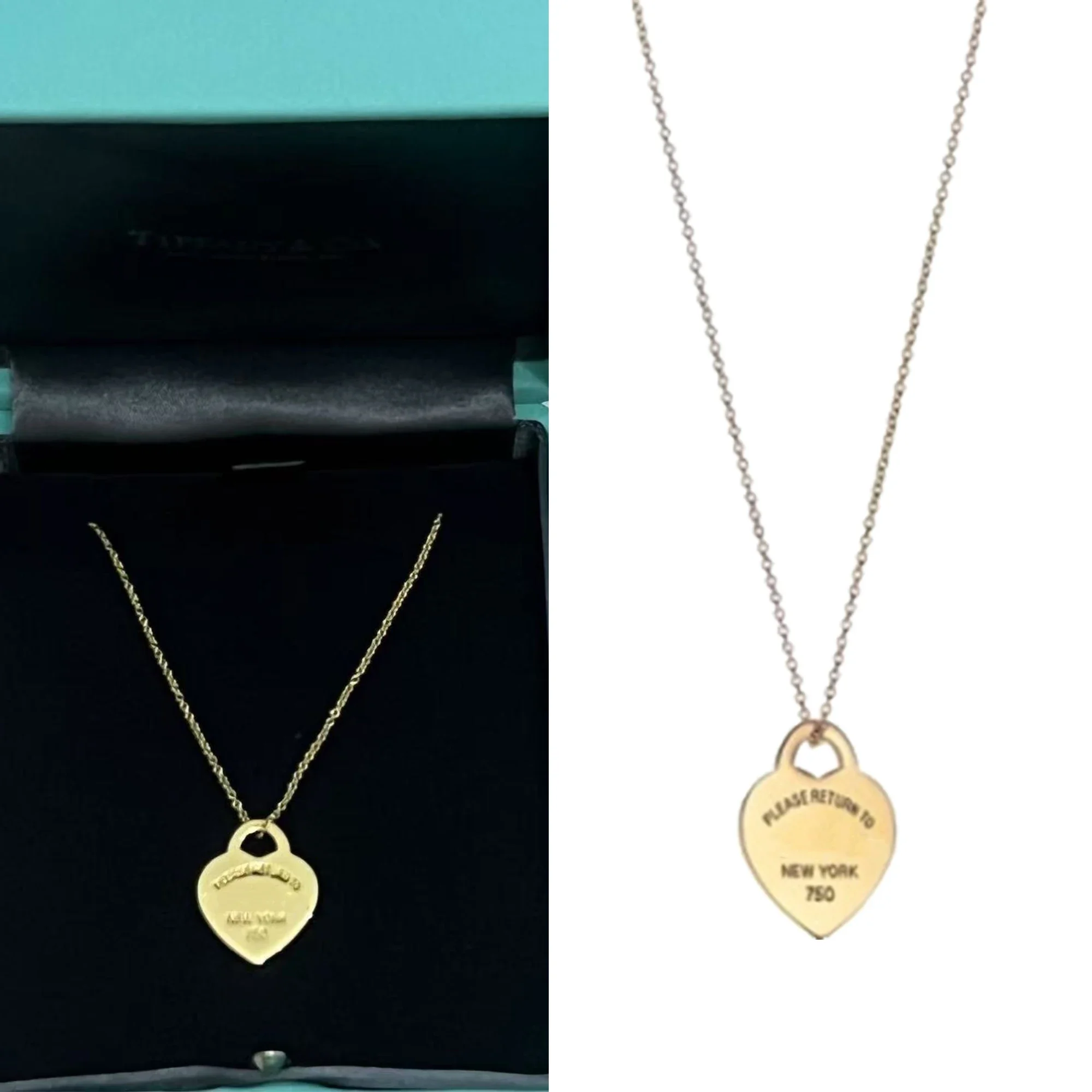 

Simple neutral sweet heart-shaped pendant necklace in pure silver S925 temperament romantic necklace Retum to series