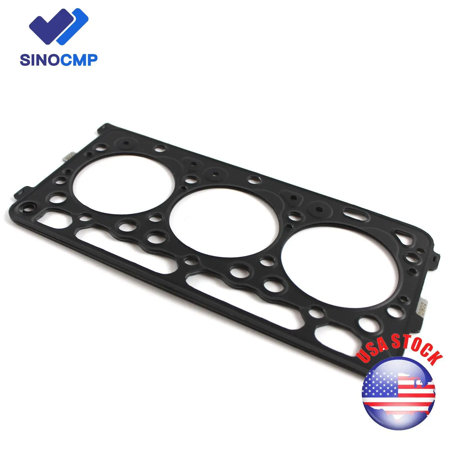 

SINOCMP 1G962-03313 1G962-99354 Прокладка головки блока цилиндров для дизельного двигателя Kubota D902 D902E