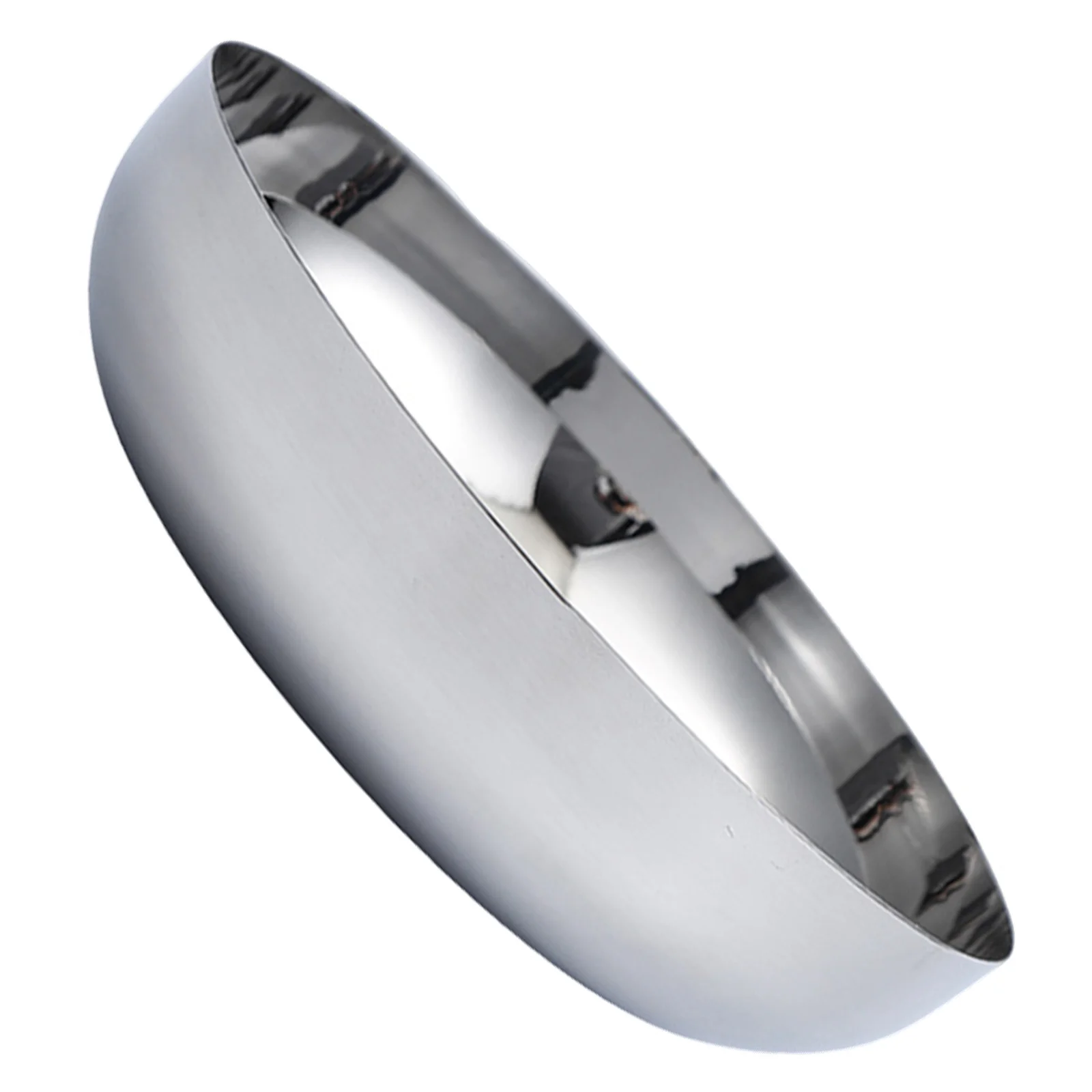 

Stainless Steel Ramen 304 Deep Soup Bowl For Fruit Salad Dessert Serving Kitchen Accessory Multi-Function Food Bowl