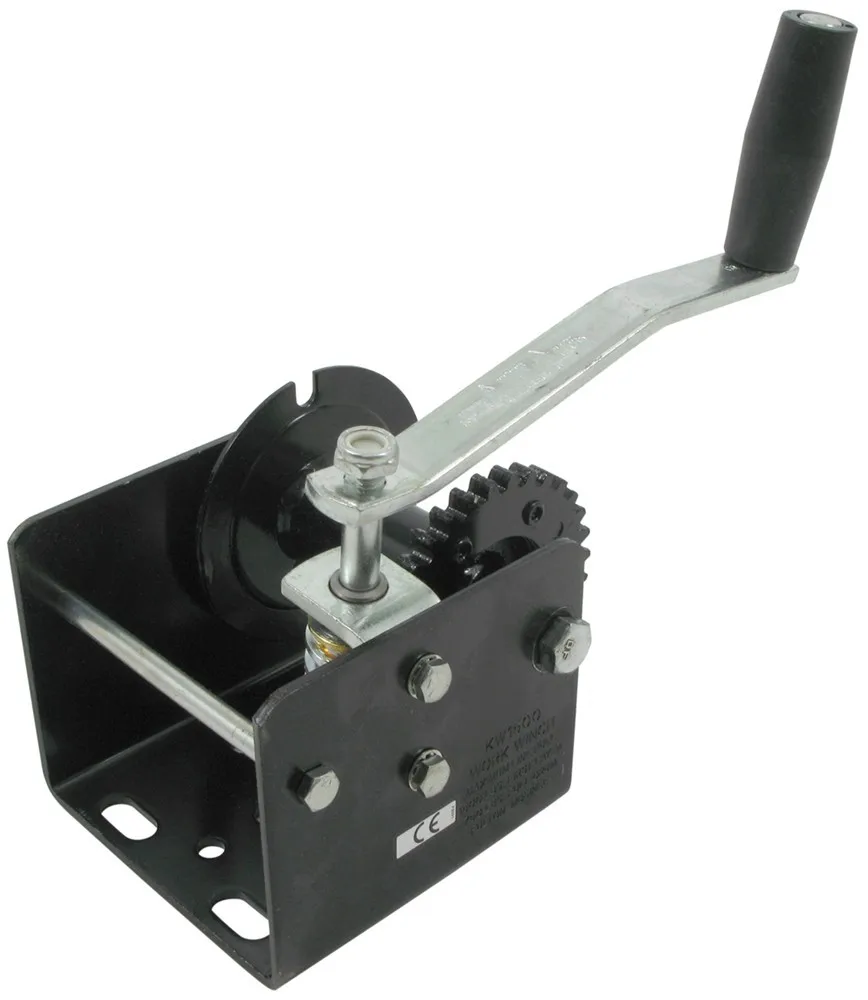 Cheap Wire Rope Worm Gear Winch Manual Boat Winch/ Worm Gear Winch