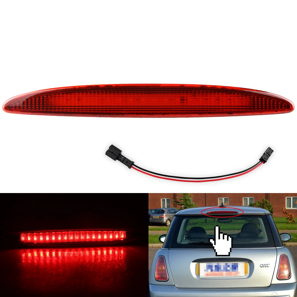 1X LED third brake light for BMW Mini COOPER R50 / R53 2002-2006 Stop Light Lamp error free car light 63256935789