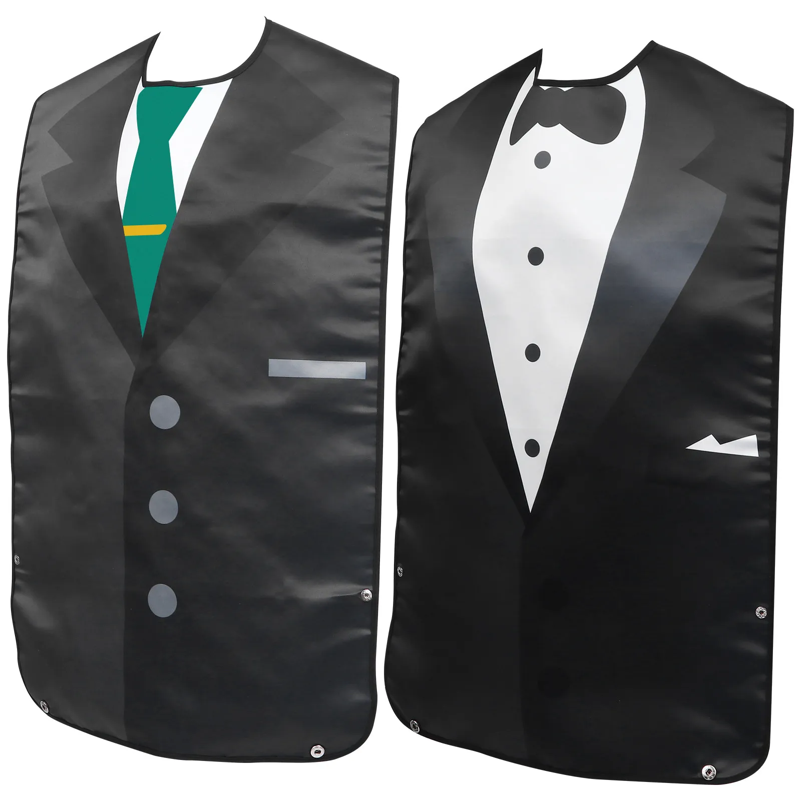 

Нагрудники для взрослых (2 шт.): увеличенные, мягкие, гипоаллергенные, защитные фартуки для еды, от слюней, для пожилых людей, пациентов, ухода за больными, для приема пищи