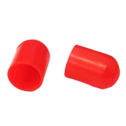 Tapón antipolvo para conector hembra SMA, goma de 6mm, Color rojo, 100 piezas