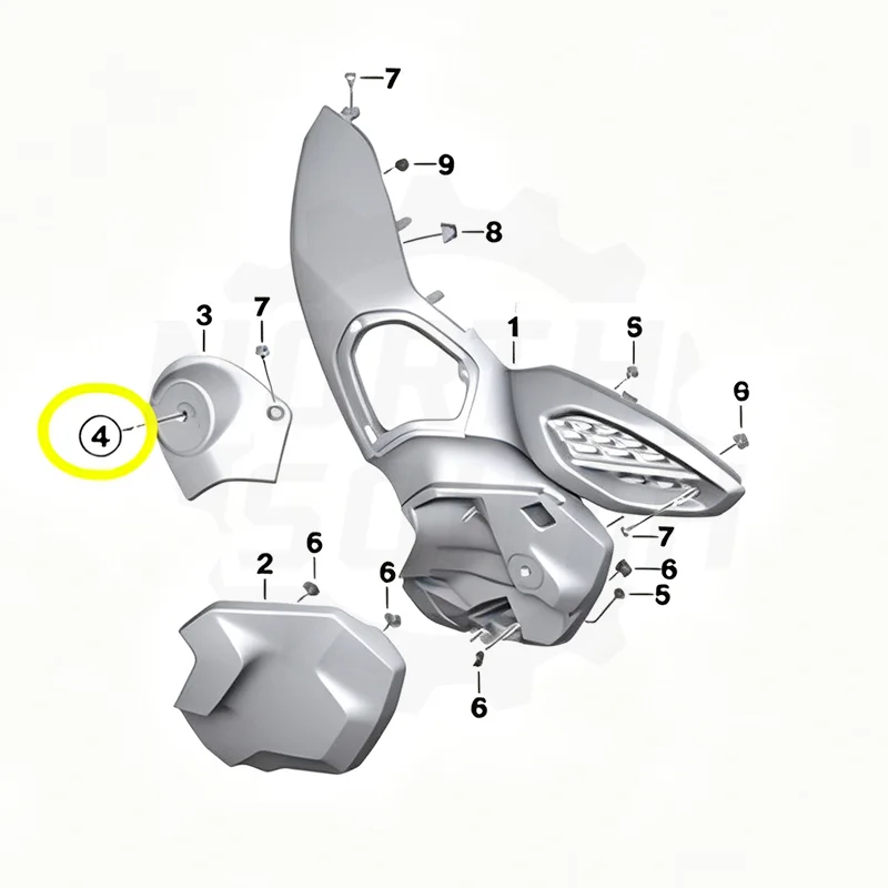 For BMW MOTORCYCLE REAMBLE BADGE 70MM R1200GS R1250GS R1200RT K1600GTL