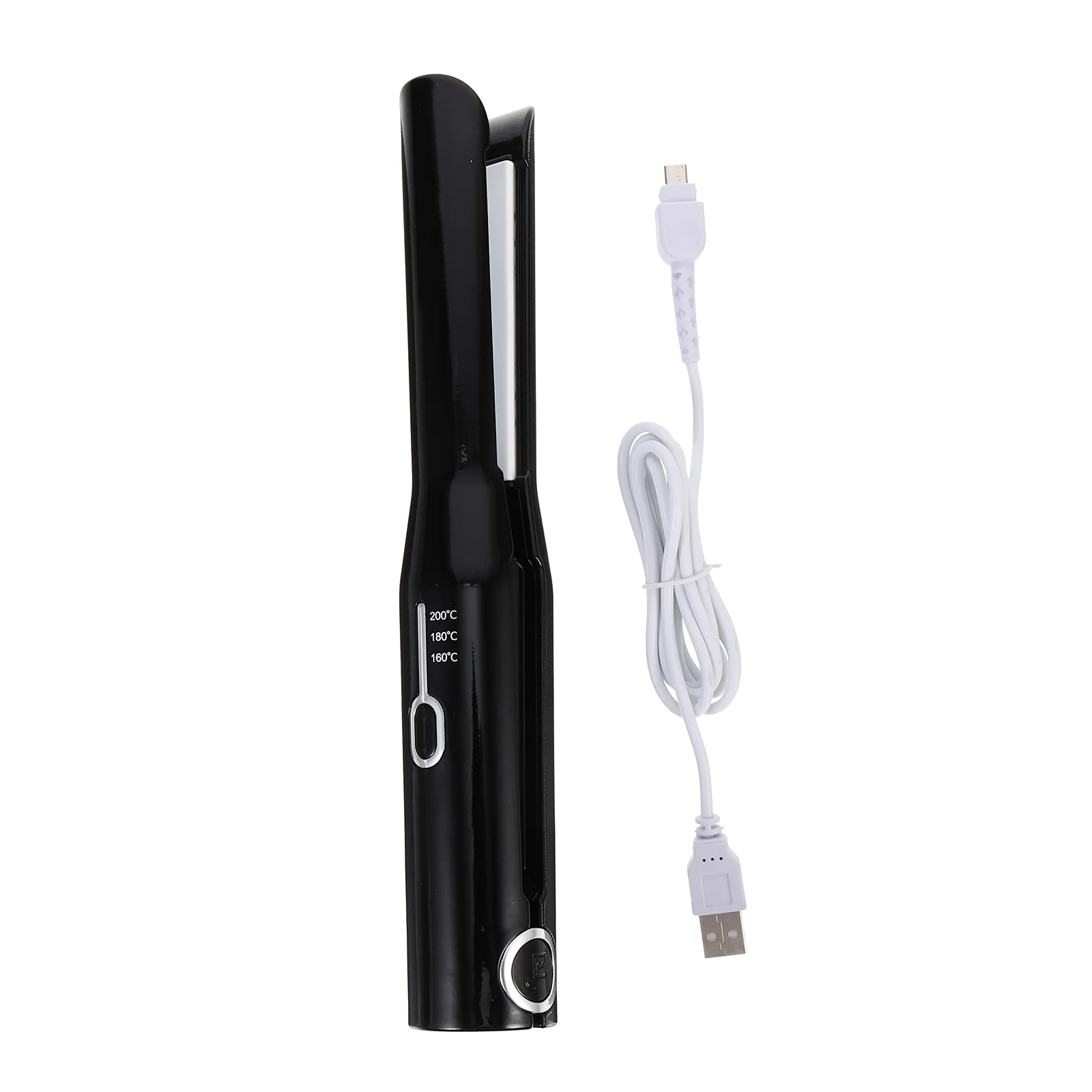 

Hair Straightener Convenient Styling Tool Curler USB Mini Professional Portable Crimper for Women Curling Wand Abs Device