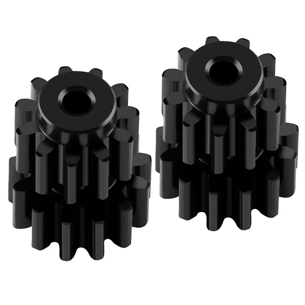 YEAHRUN 1세트 플라스틱 0.5M 11T+13T 모터 기어 LOSI 1/24 마이크로-B RC 버기 트럭 모델 업그레이드 부품