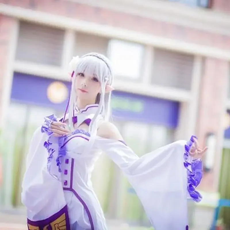 Lost in Memories Re: życie w innym świecie od zera Emilia przebranie na karnawał seksowne japońskie przebranie na karnawał przebranie na karnawał anime