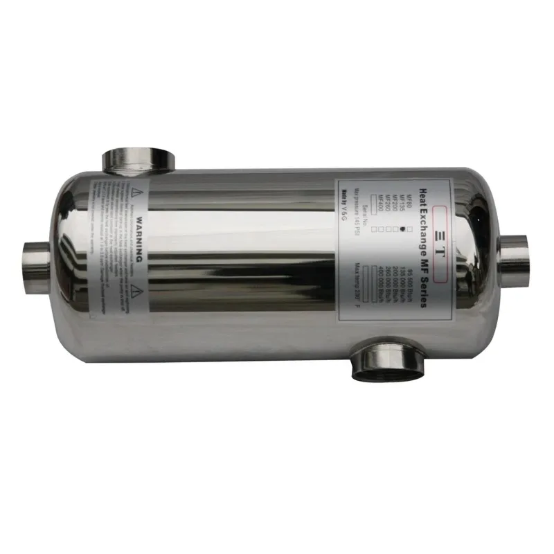 

Открытый плавательный бассейн с постоянной температурой, теплообменник, нагреватель для ванны, бытовая трубка из нержавеющей стали, циркуляция воды, спа