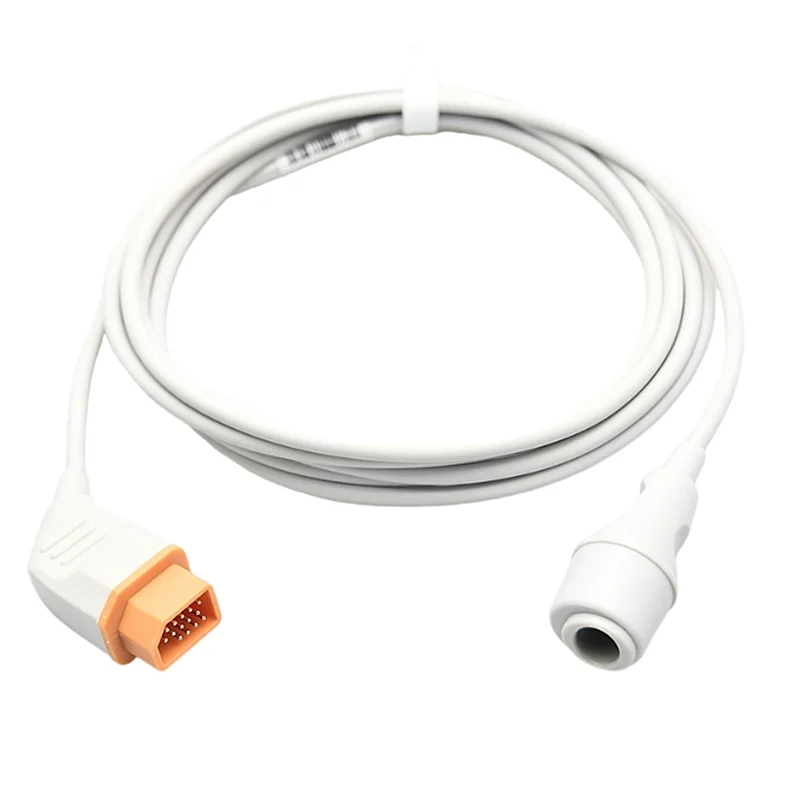 IBP Cable Compatible with Nihons Kohdens 14pin to Edwards Transduces Medicals Supplies IBP Adapter Cable