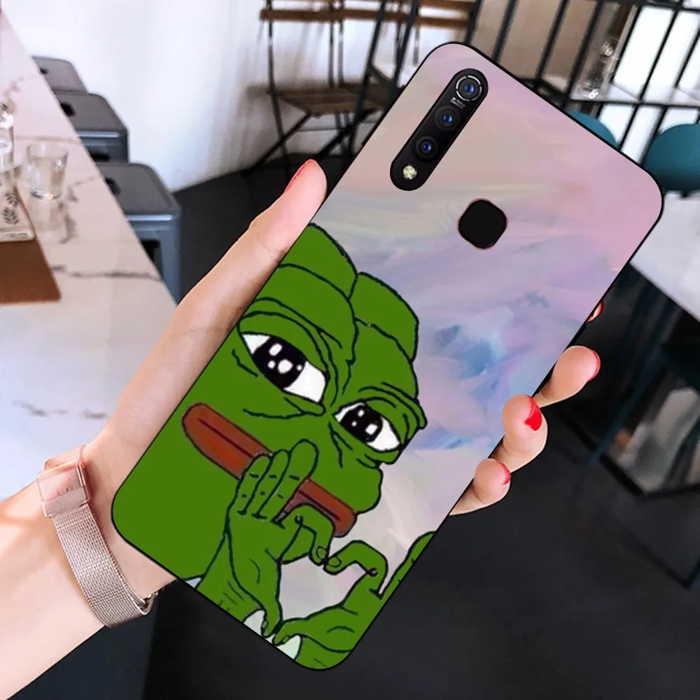 Funny Sad Frog Phone Case For Huawei Mate 10 20 30 40 50 lite pro Nova 3 3i 5 6 SE 7 pro 7SE