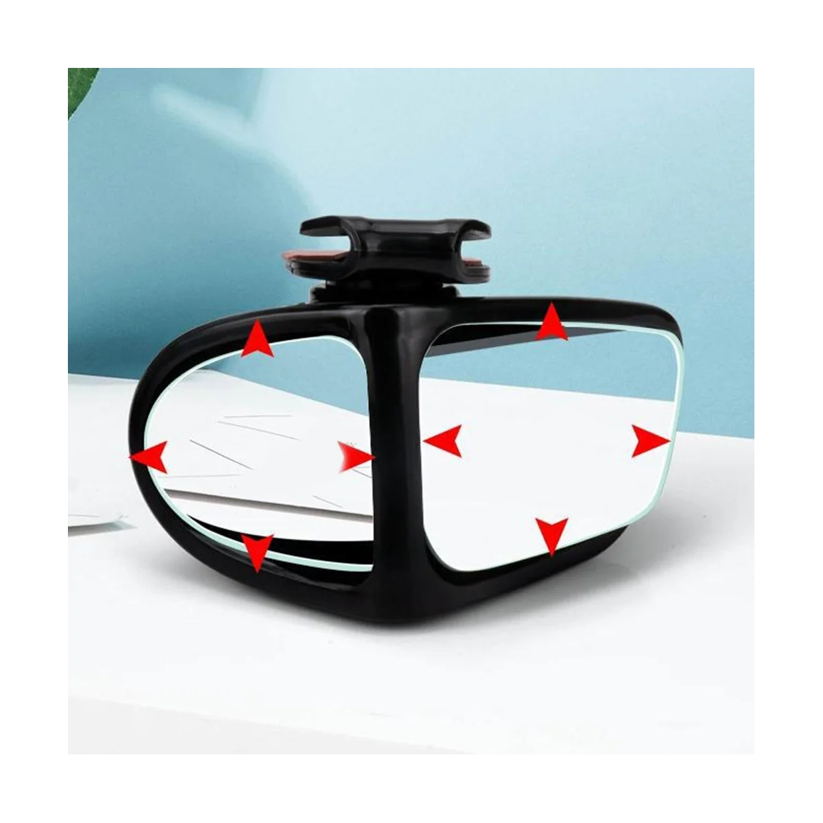 1 Pair Side Mirror Blind Spot Wide Angle Mirror Reversing Mirror Rear View Mirror Car Exterior Wing