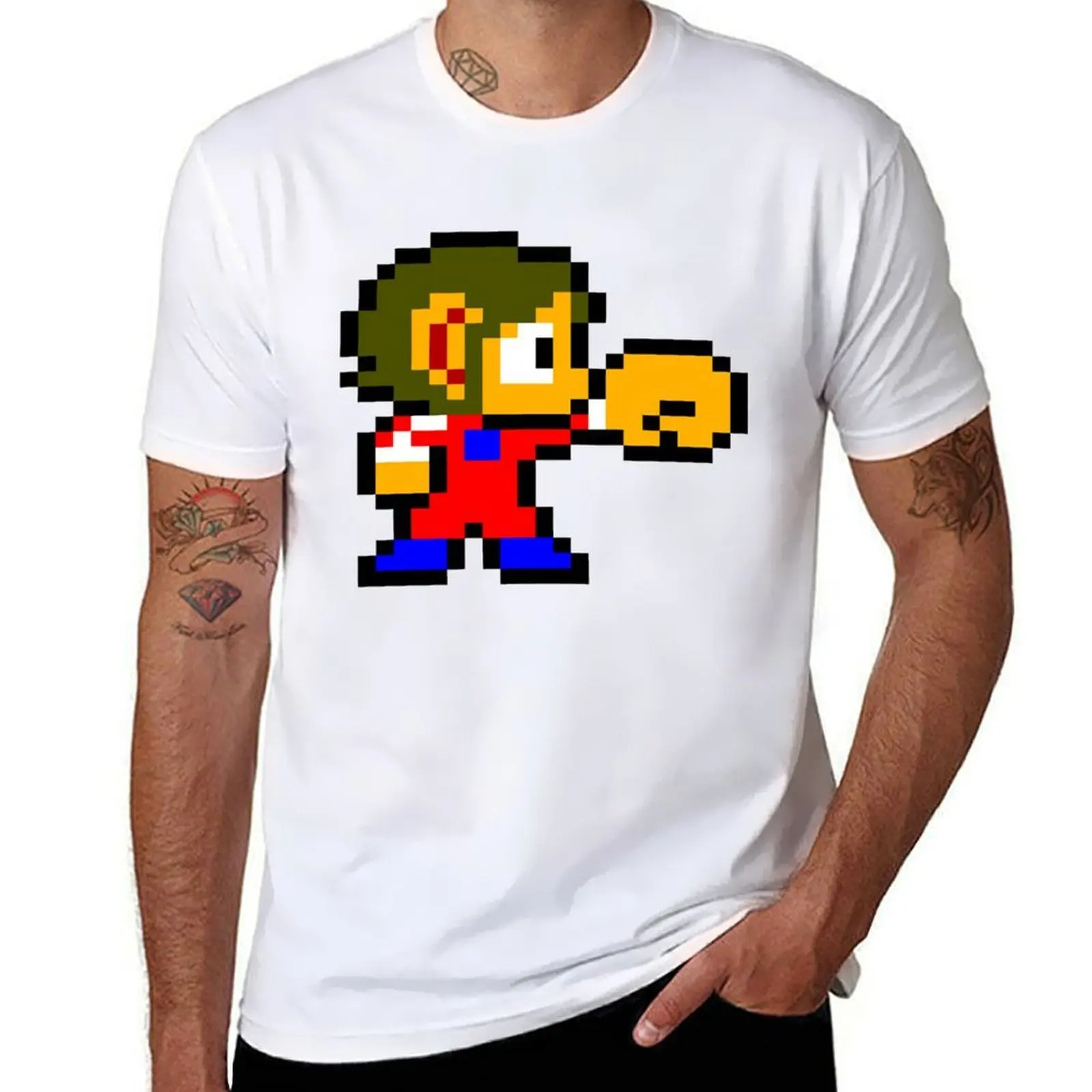 

Alex Kidd T-Shirt t shirts for man graphic funny t shirt man luxury T-Shirt