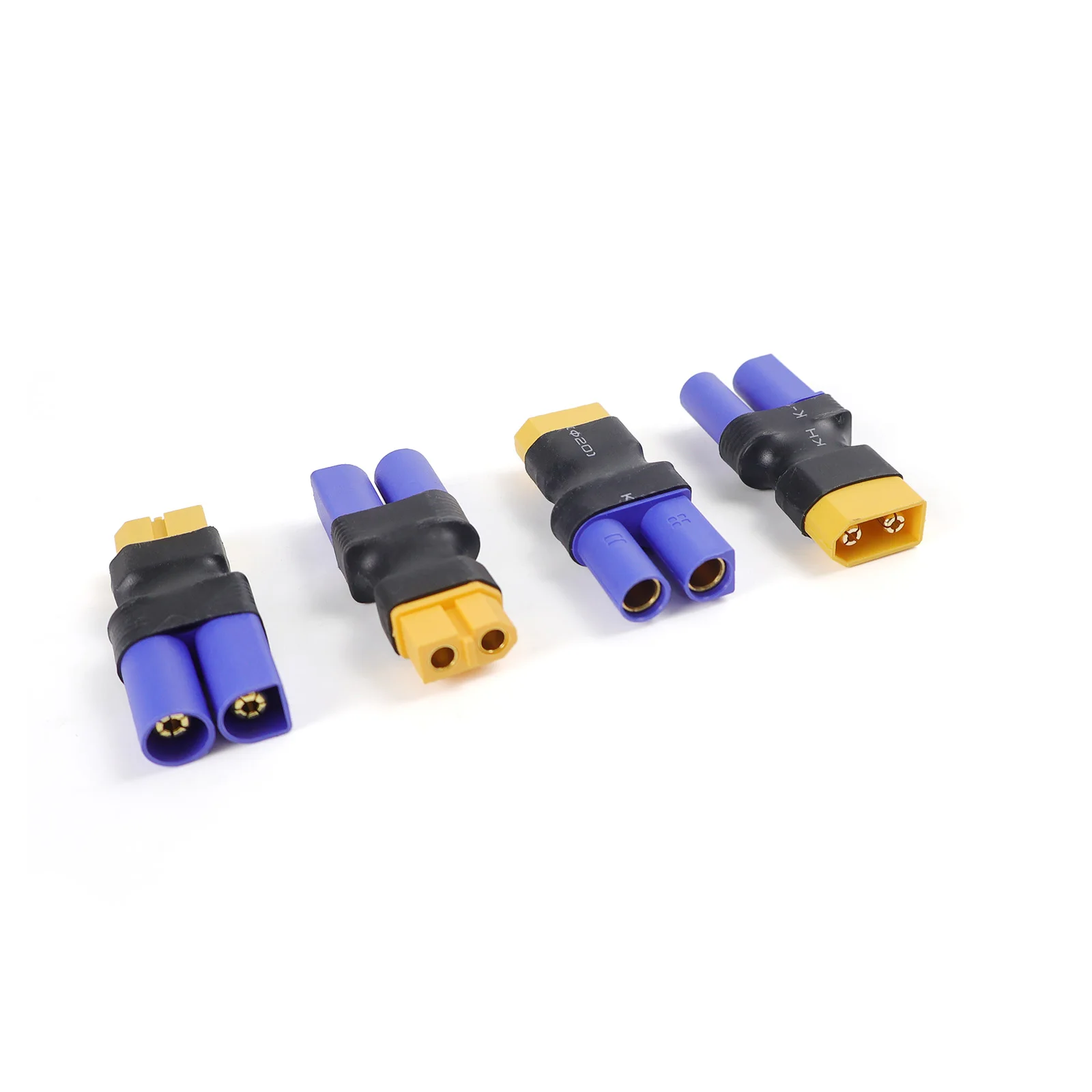 XT60 Stecker auf EC5 EC3 Stecker/Buchse Adapter für RC FPV Fahrzeug Lipo Akku ESC – Detail 1