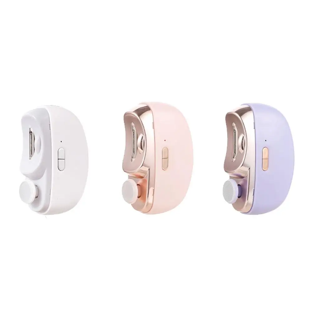 Tagliaunghie elettrico con manicure leggera Tagliaunghie antispruzzo Tagliaunghie automatico di sicurezza Tagliaunghie per lucidatura