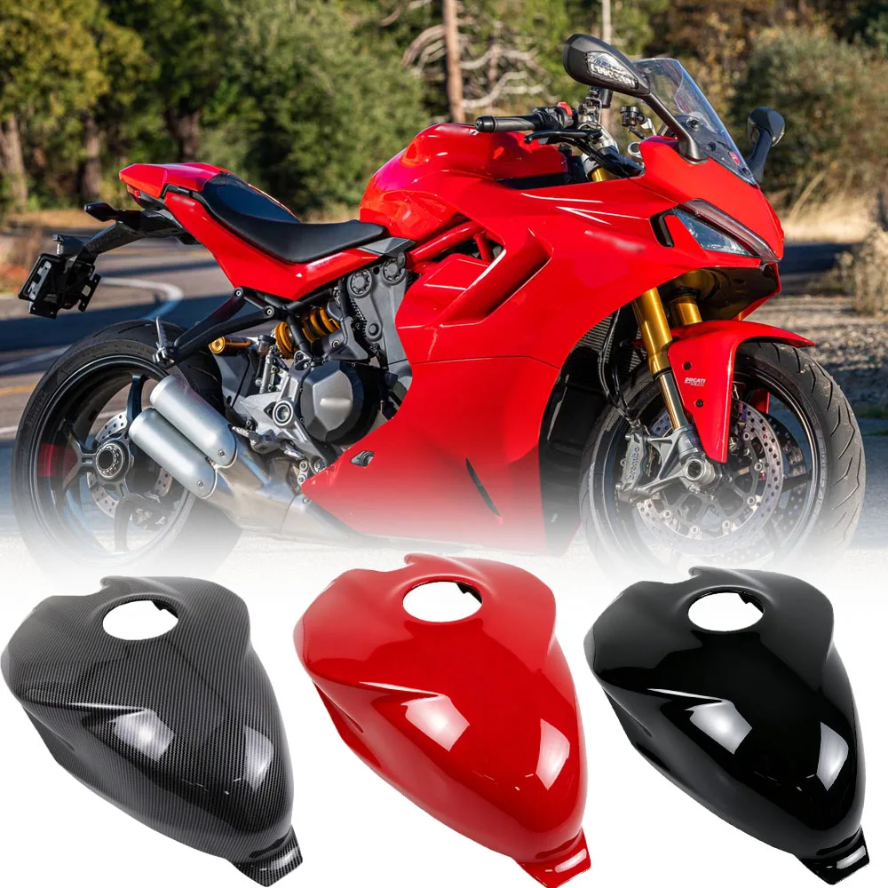 Для Ducati Panigale V2 2020 2021-2025 950S 939S, карбоновый узор, защитный чехол для топливного бака, накладка на бак, защита от царапин.