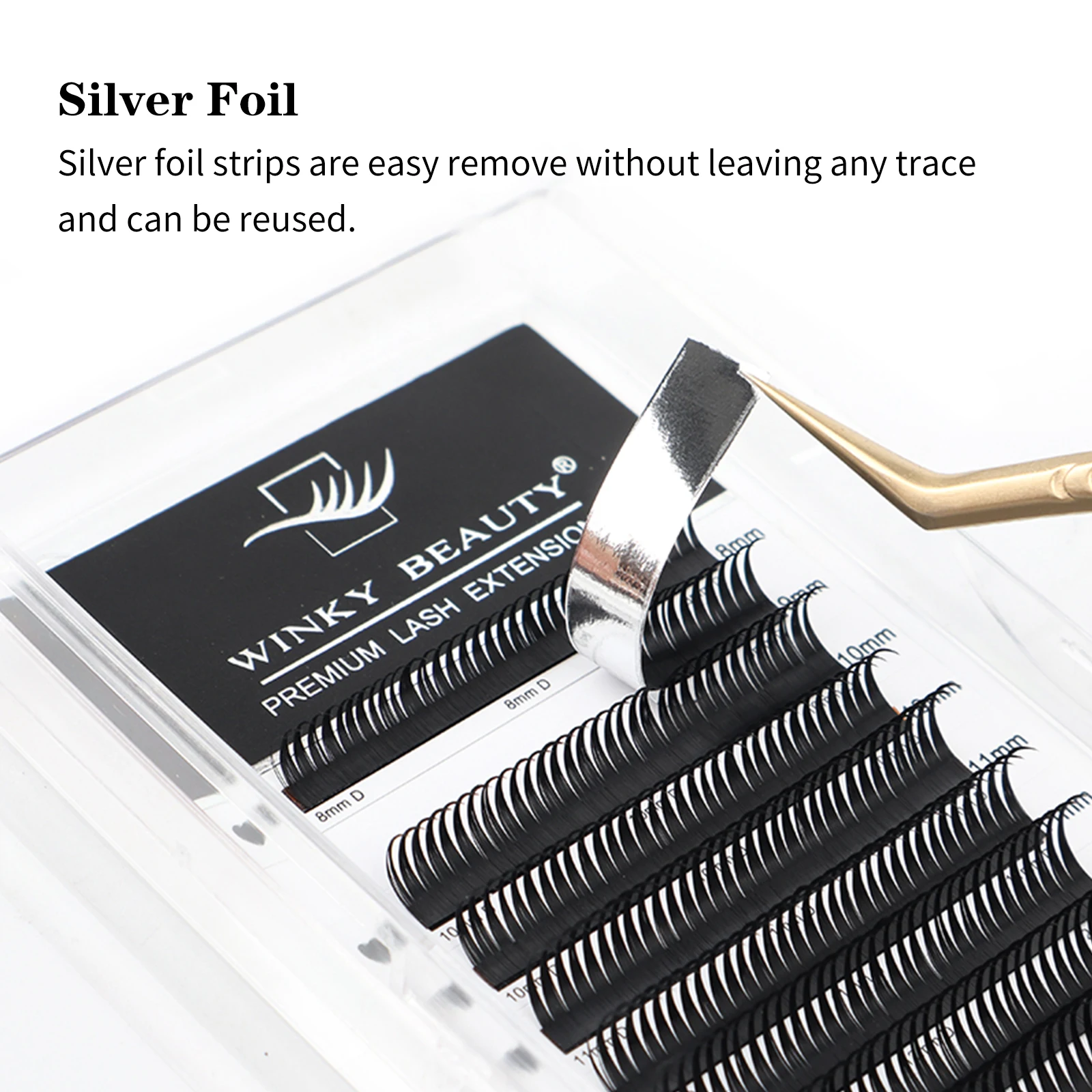 Winky Beauty  0.07 D Wet Eyelash Extension Manga Wispy Cosplay Type Spikes Lashes Extensions Volume Premade Fans Lashes Supplies